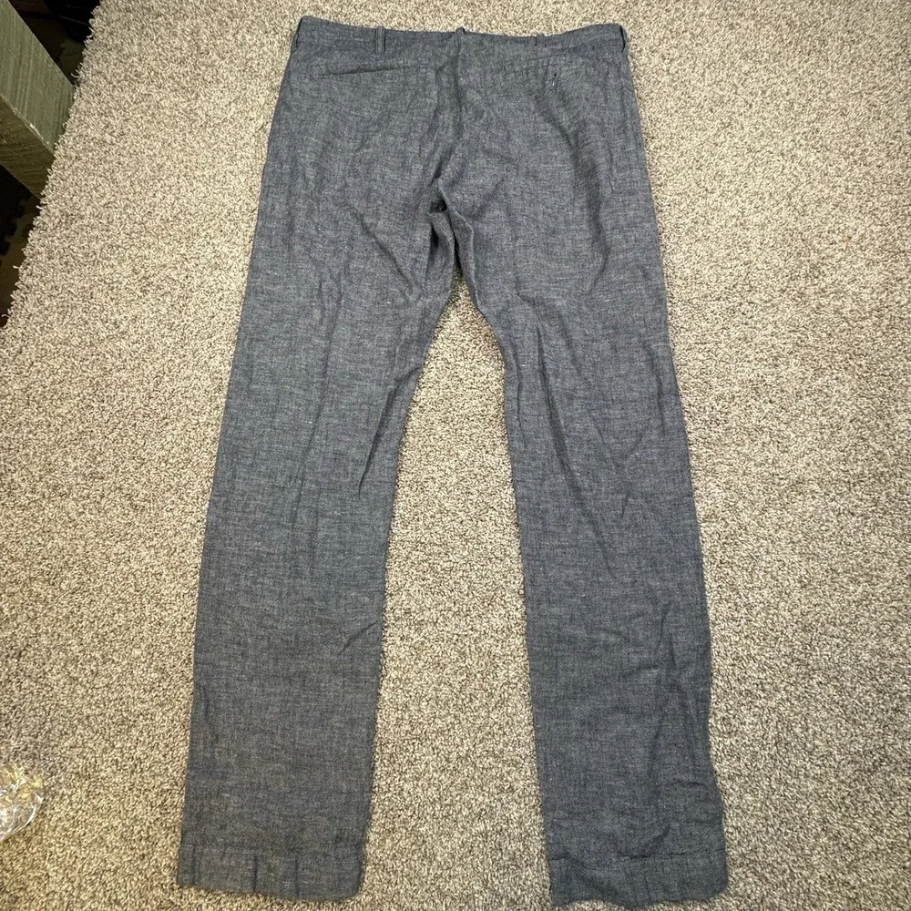 J Crew The‎ Driggs Pants Mens Size 33x32 Navy School Preppy Classic